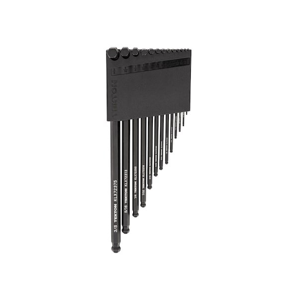 Ball End Hex L-Key Set with Holder, 13-Piece (0.050-3/8 in.)